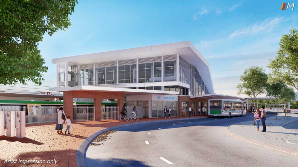 Thornlie Station render- Cockburn 1